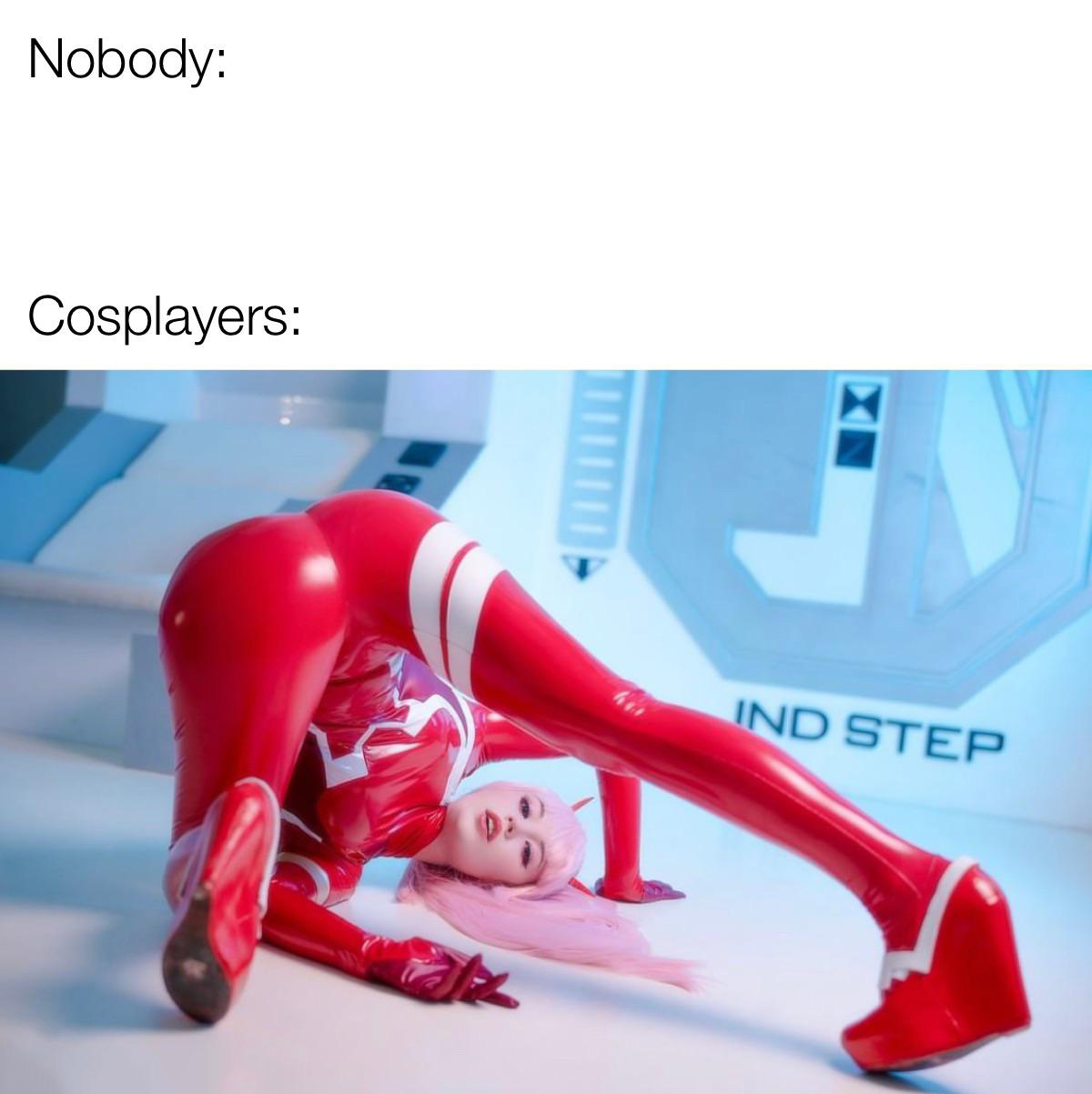 dank memes - arm - Nobody Cosplayers Ind Step