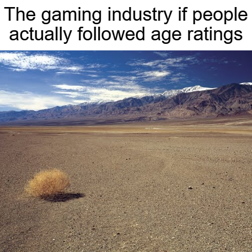 dank memes - death valley national park - The gaming industry if people actually ed age ratings
