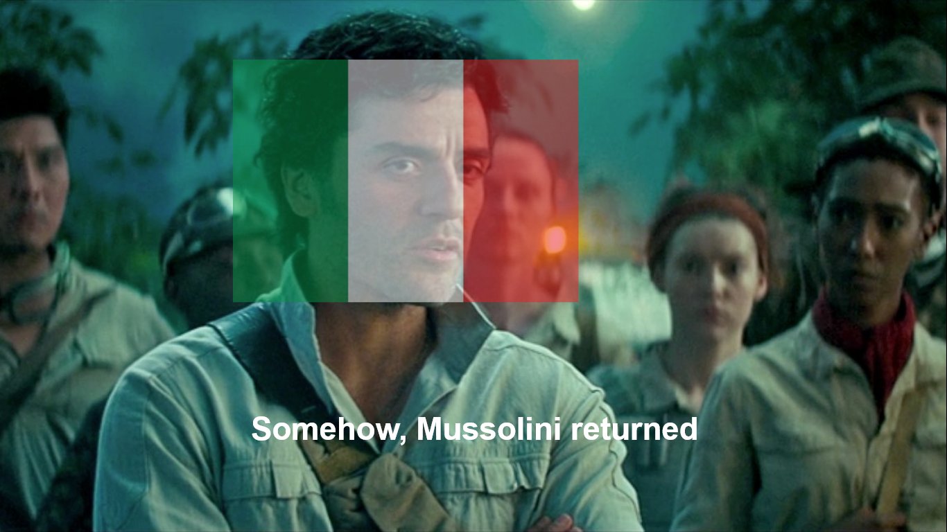 daily dose of randoms - somehow palpatine returned - Somehow, Mussolini returned