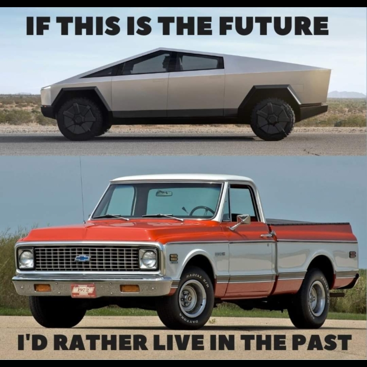 funny pics and memes - if this is the future i d rather live in the past truck - If This Is The Future I'D Rather Live In The Past