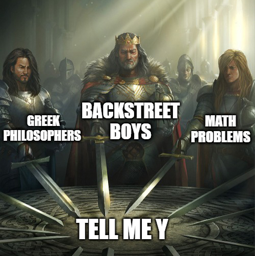 funny memes --  pc game - Backstreet Greek Math Philosophers Boys Problems Tell Me Y