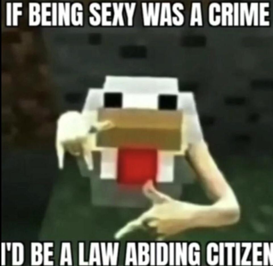 funny memes and pics - would be a law abiding citizen meme - If Being Sexy Was A Crime I'D Be A Law Abiding Citizen