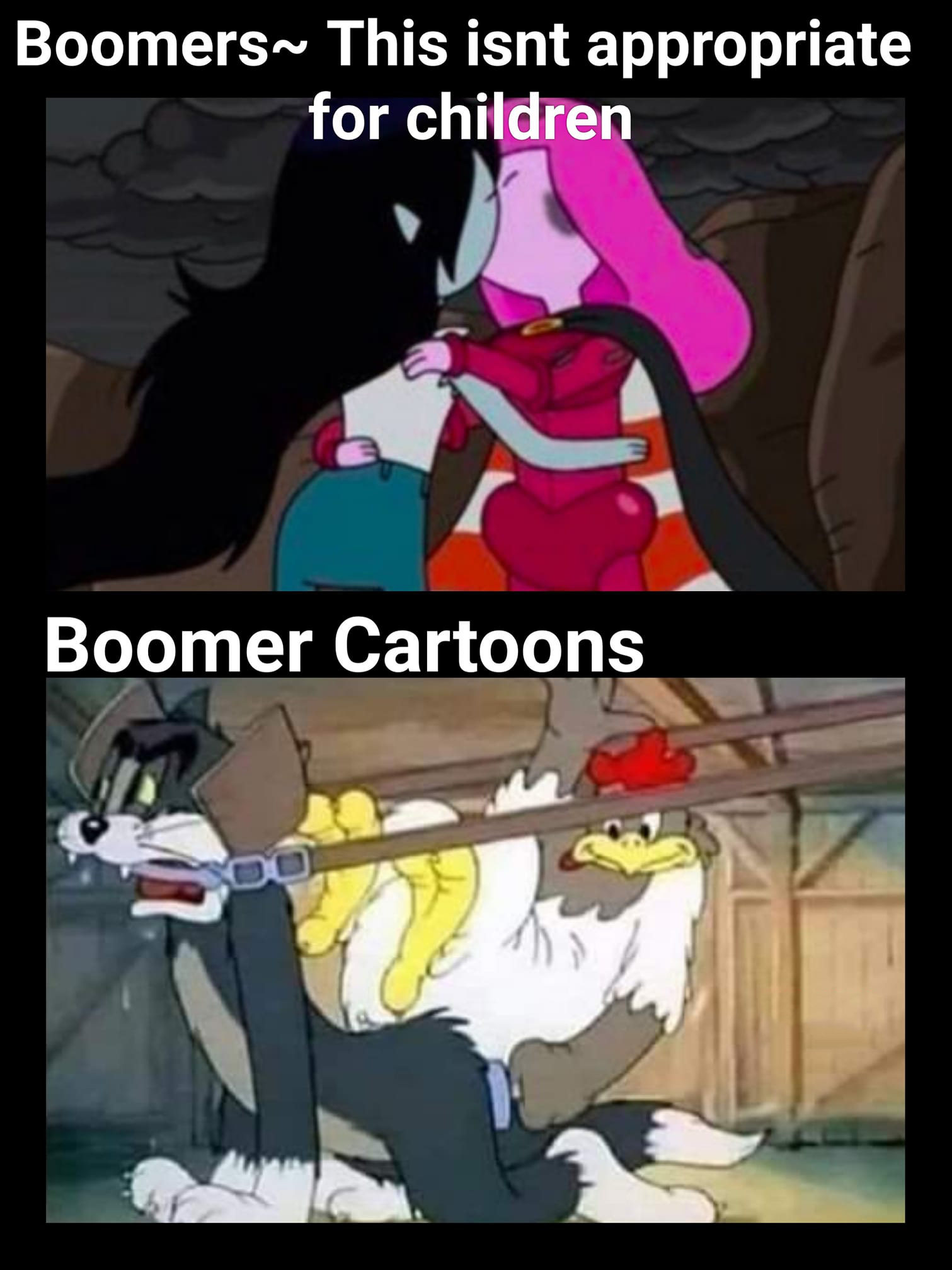 funny memes and pics - 18  meme - Boomers~ This isnt appropriate for children Boomer Cartoons