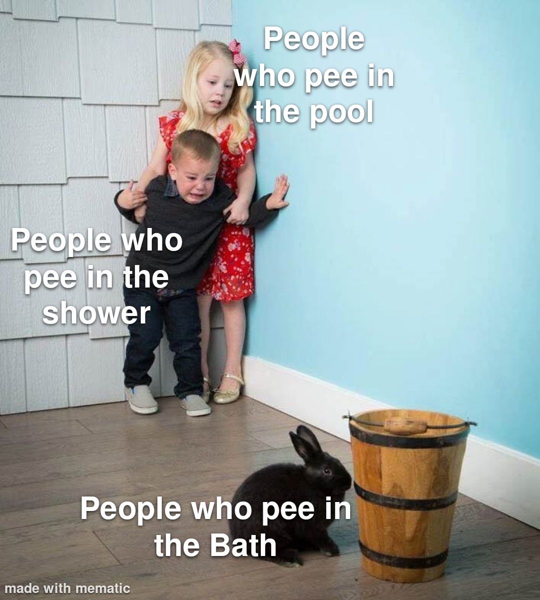 dank memes and pics -  back sleepers meme - People who pee in the shower People who pee in the pool People who pee in the Bath made with mematic