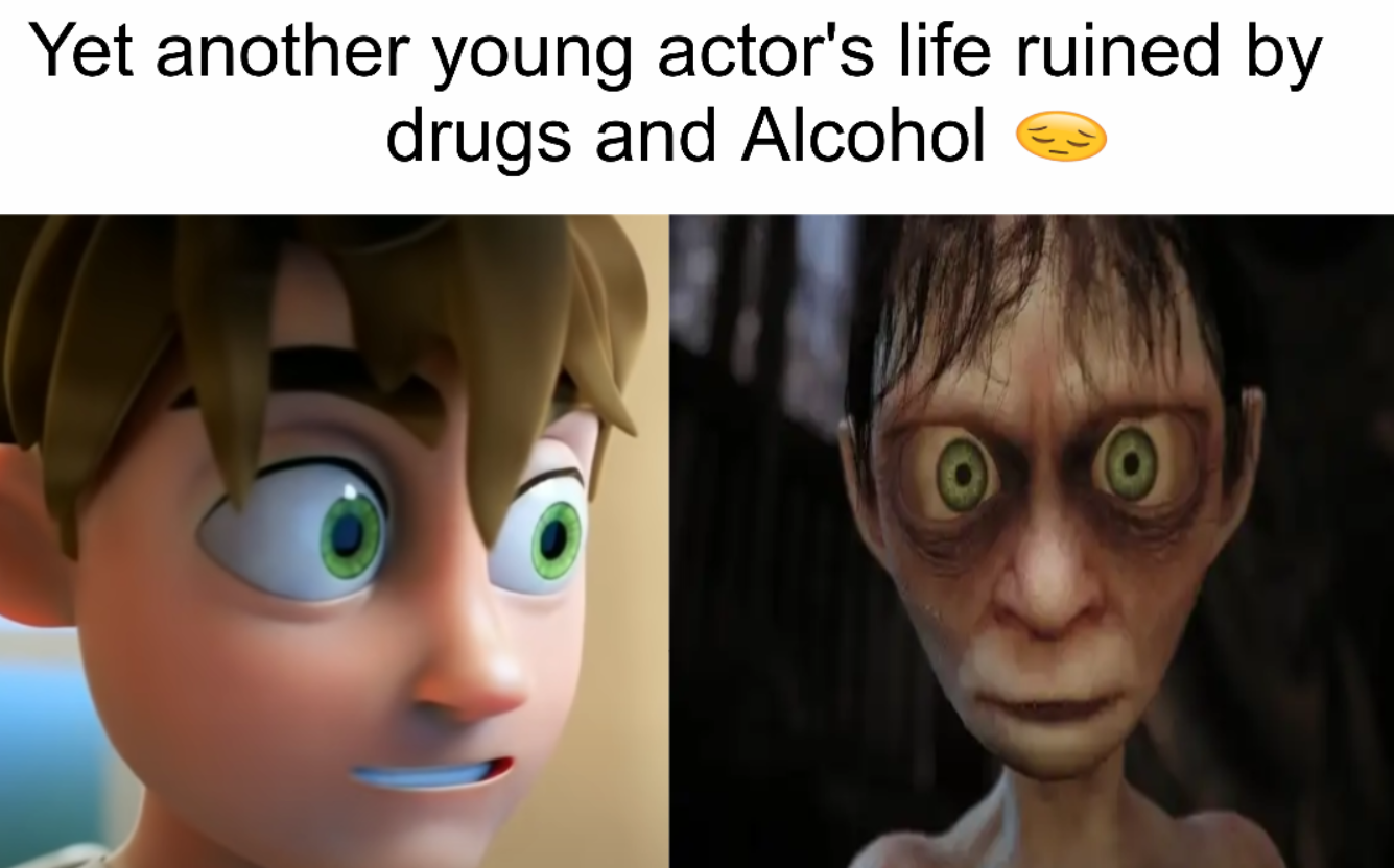 dank memes - head - Yet another young actor's life ruined by drugs and Alcohol