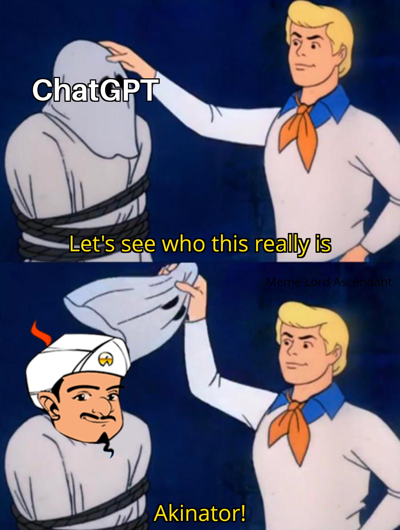 dank memes - Meme - ChatGPT Let's see who this really is Akinator! Meme Lord Ascendant 16