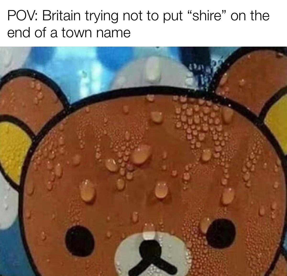 gordon ramsay wife meme - Pov Britain trying not to put "shire" on the end of a town name