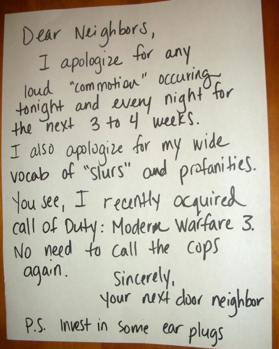 Wait, There's More Neighbor Notes?