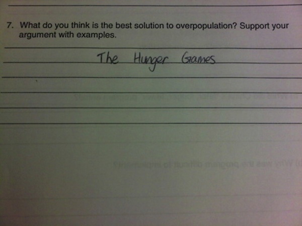 Funny Answers From Students