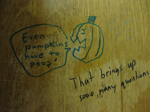 Graffiti In Stalls