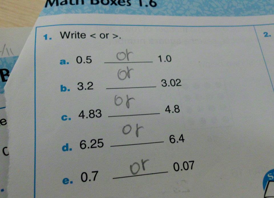 Test Answers Again