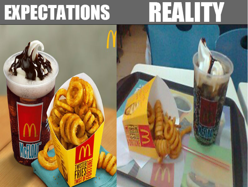 Expectation vs Reality