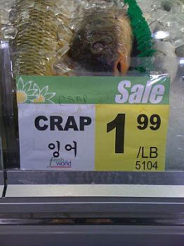 Signs and Labels in Grocery Stores