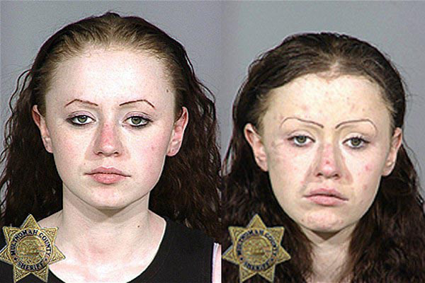 16 Before and After Drug Use Mug Shots