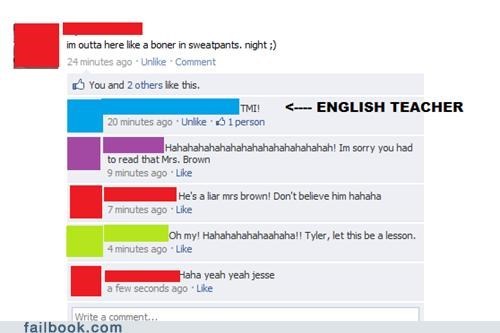 8 Hilarious Teacher Fails on Facebook