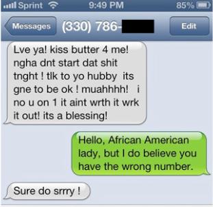 9 Sexts Sent To the Wrong Number
