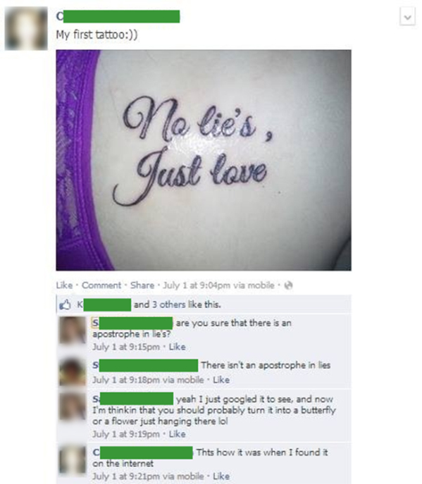 These tattoos are just bad...