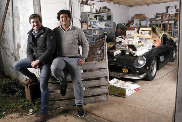 Matthieu Lamoure and Pierre Novikoff, two classic car experts, found this collection. They were actually already looking for rare cars in France, and their efforts were rewarded with this huge jackpot.