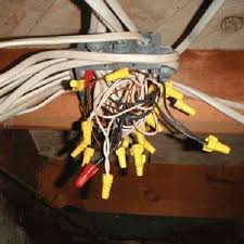 many wires in a junction box