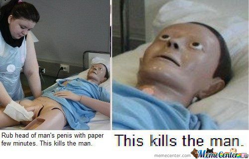 rub my penis - Rub head of man's penis with paper This kills the man. few minutes. This kills the man. memecenter.com MameCenter