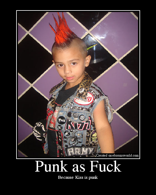 Because Kiss is punk