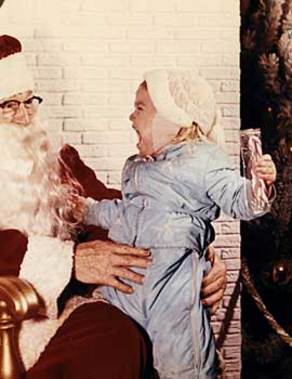 Santa Claus sees you when your masturbating