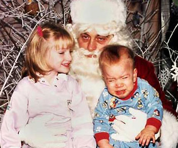 Santa Claus sees you when your masturbating