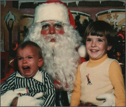 Santa Claus sees you when your masturbating