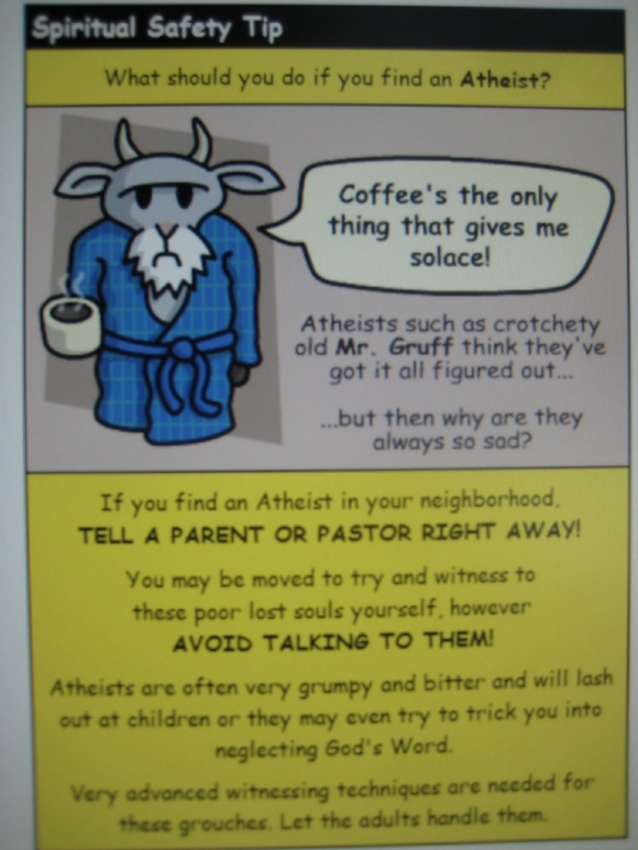 What  to do if you meet an Athiest
