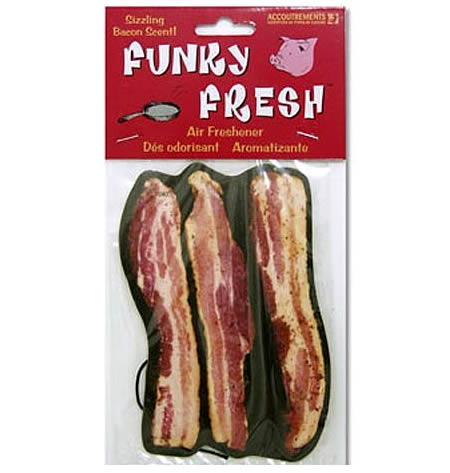 This unlikely Bacon Air Freshener ($2.74) is the perfect way to brighten any carnivore’s day. 