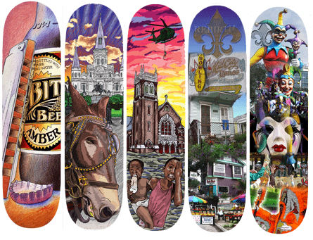 Skateboard Art Gallery 1