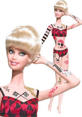 tattoo barbie!