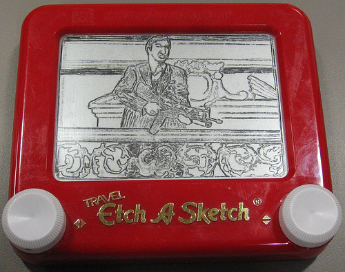 Amazing Etcha-a-Sketch Drawings