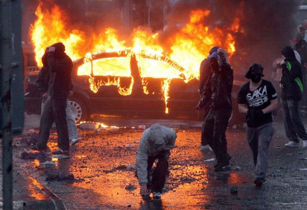 Belfast Riots.