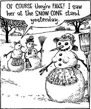 Funny WinterChristmas Comics