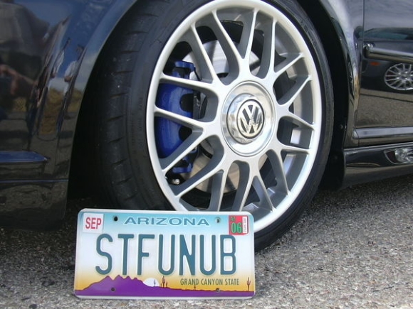 Internet Influenced License Plates