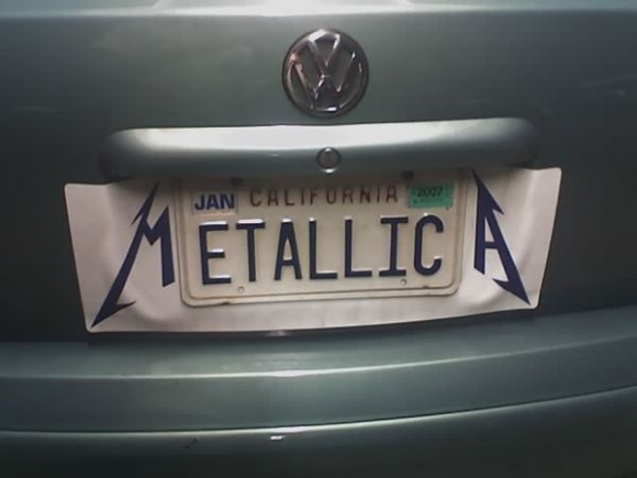 Internet Influenced License Plates