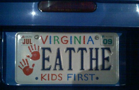 Internet Influenced License Plates