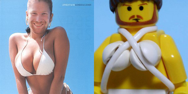 Album Cover Recreated In Lego