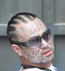 Outrageous Facial Tattoos