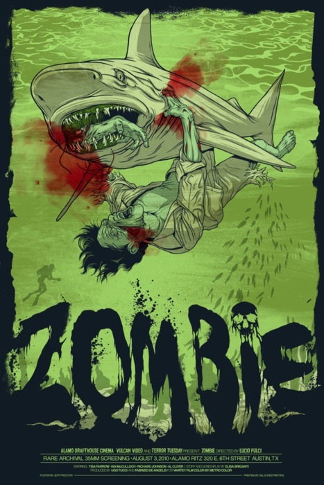 If sharks turn to zombies.... I quit