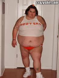 She got jealous of the hooters girls so this is what Brian has waiting at home for him.