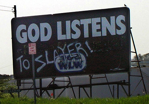 god listen to slayer - God Listens To Slavere