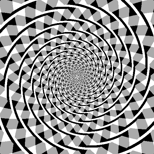 Trace the spiral with your mouse. Notice anything?