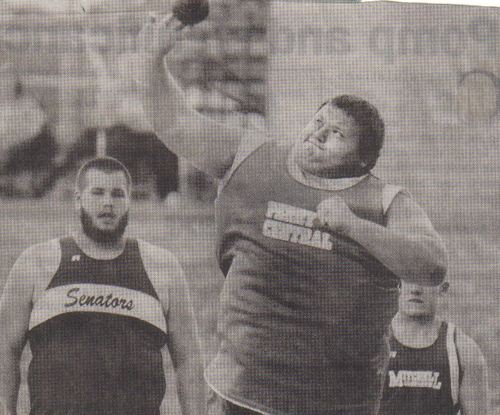 Discus thrower looking good.