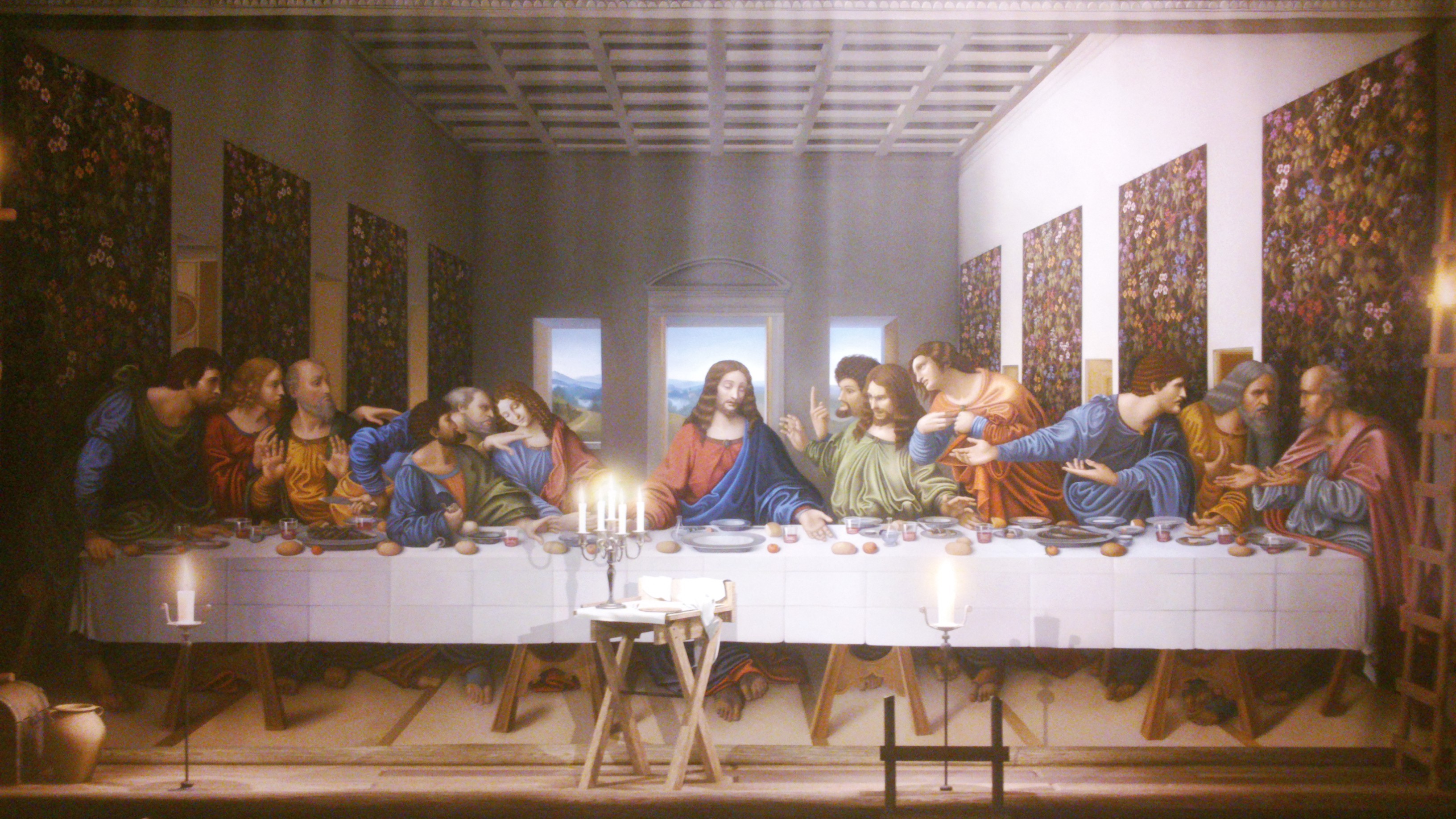 The Last Supper digitally realized