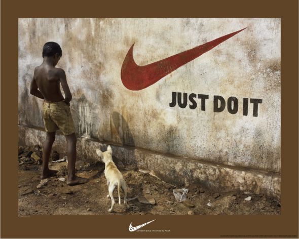 Dunno if this is a real ad. Would be the most honest thing Nike's done.