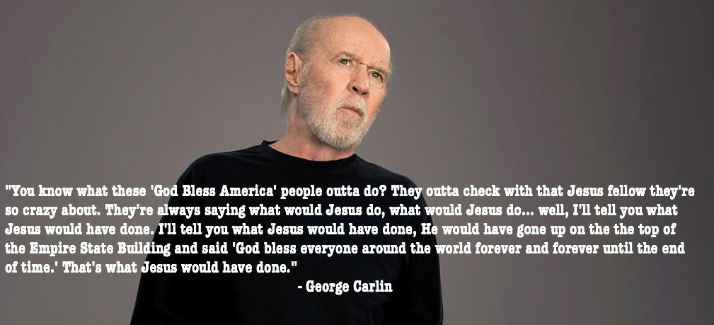 Atheism and Religion Spotlight: George Carlin - Gallery | eBaum's World