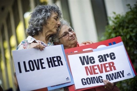 marriage equality - I Love Her We are Never Going Away