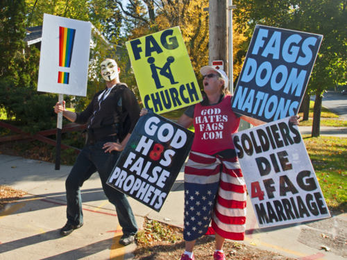 westboro baptist church - Fags Church God Hates Fags .Com Mars God Hs False Prophets Die Afag Marriage
